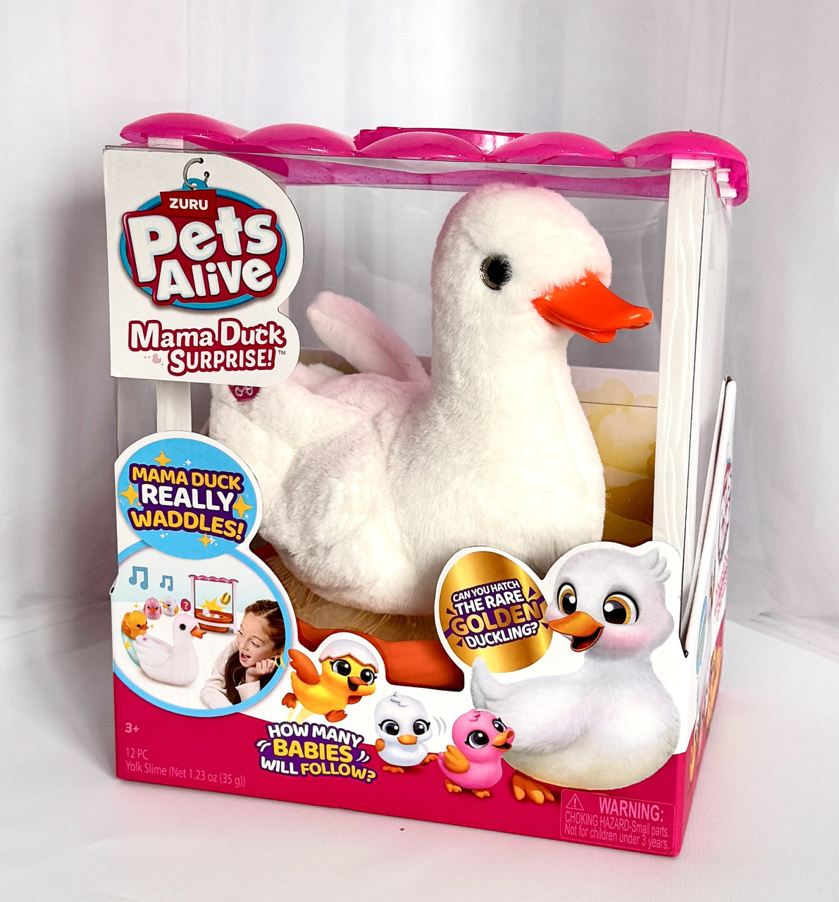 Інтерактивний ігровий набір Pets & Robo Alive Мама качечка 9548 Pets Alive Mama Duck Surprise