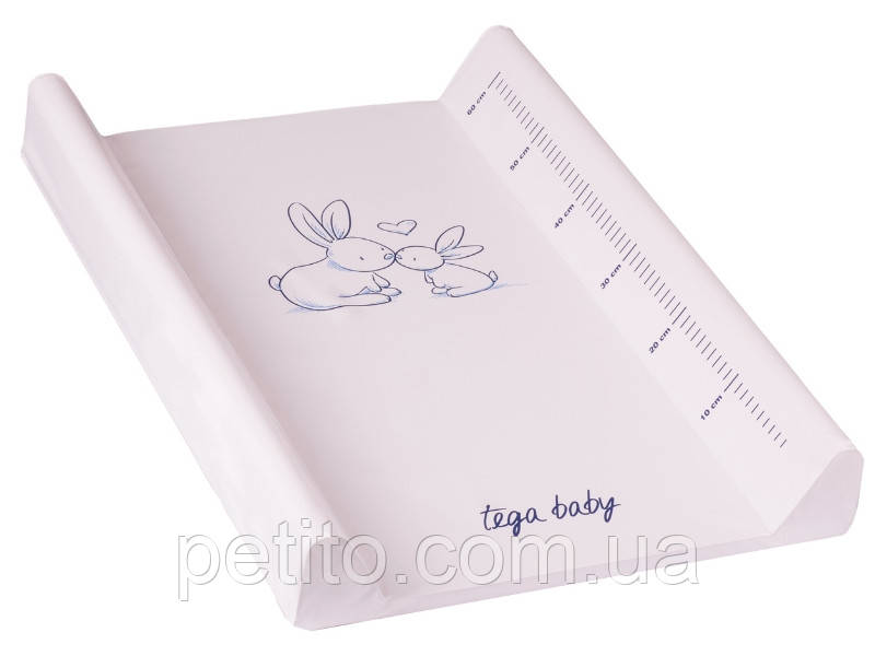 Килимок для пеленання Little Bunny 50x70 см pink