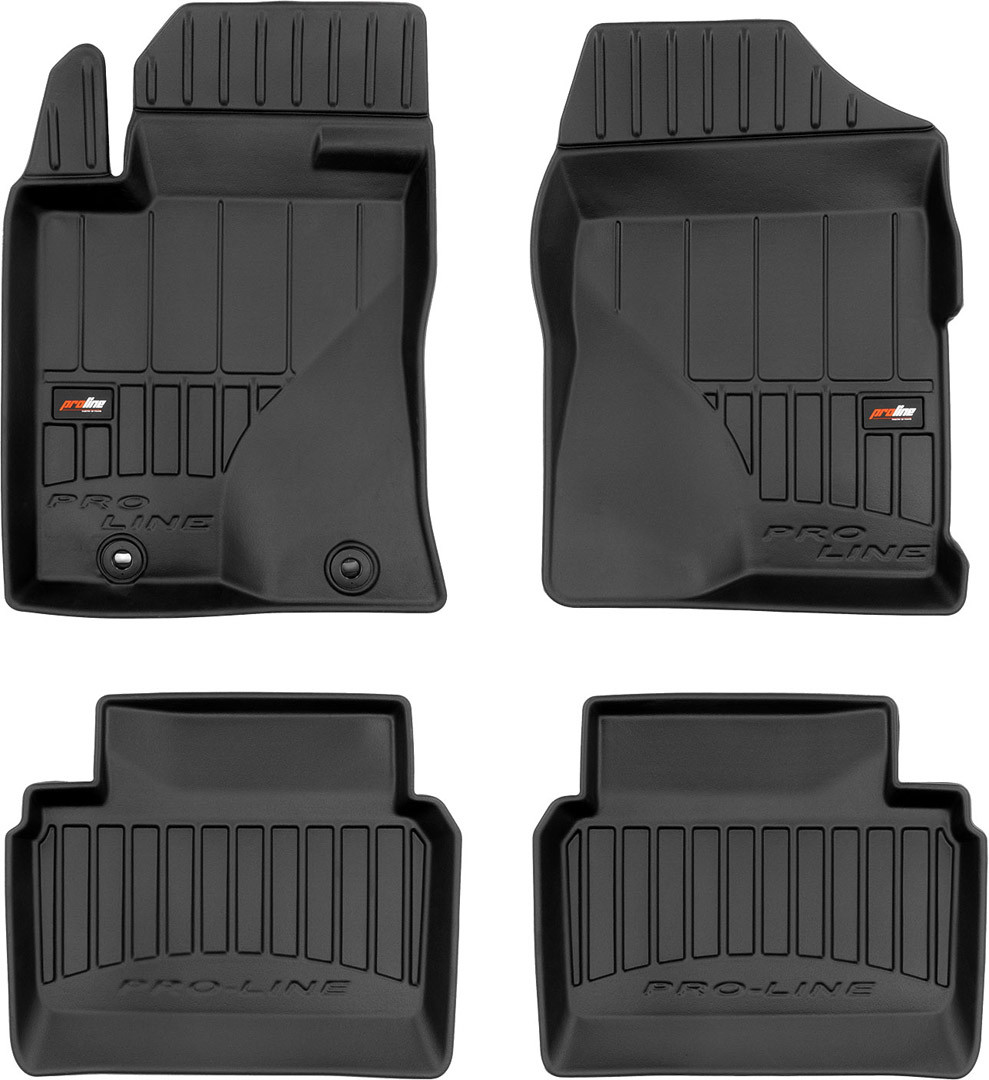 Коврики салону гумові TOYOTA Avensis II 2003-2009 / 3D409262, фото 1