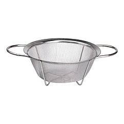 Друшляк з двома ручками 20 см сито для борошна з нержавіючої сталі
