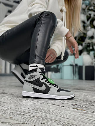 Black grey fur 36, фото 1