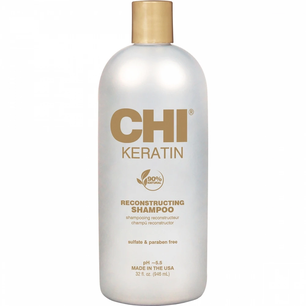 Відновлюючий кератиновий шампунь CHI Keratin Reconstructing Shampoo 946 мл