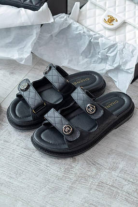 Black sandals, фото 1