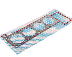 Прокладка ГБЦ Волга, ГАЗель, Соболь дв. ЗМЗ 406, безасбестова з червоним герметиком обкладена