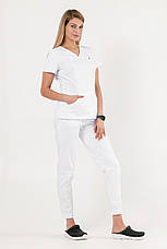 Медична куртка Сідней котон-стрейч, фото 3