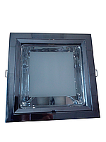Світильник точковий вбудований DOWN LIGHT Р-008 E27 2x26w Хром LUMEN 24003