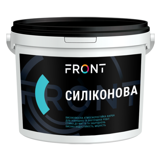 Фронт Фарба ВД акрилова "Силіконова", біла матова ( 12кг)