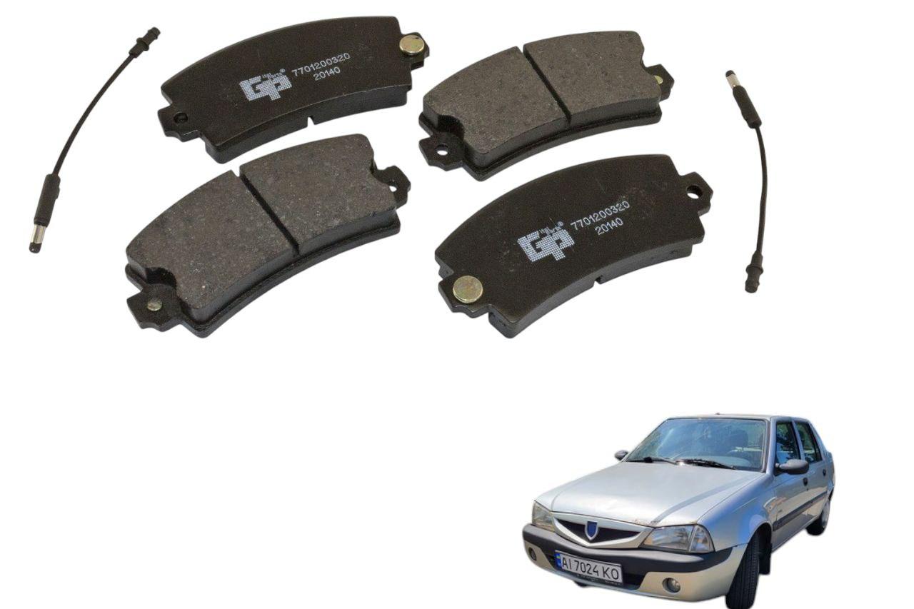 Гальмівні колодки передні Dacia Solenza 2003-2005 (7701200320)