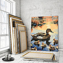 Картини за номерами 40*50 "Мати та п'ять малюків" NoVA-4644, Strateg