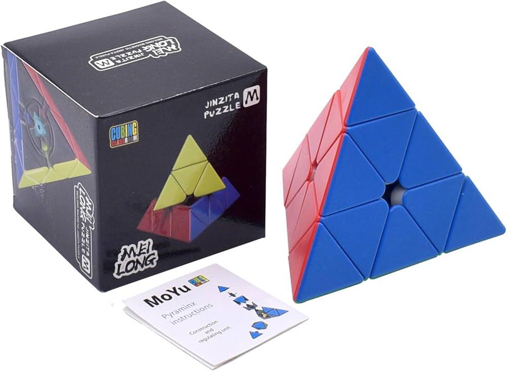 Meilong Magnetic Pyraminx stickerless | Пірамідка Рубіка Мейлонг магнітна без наліпок