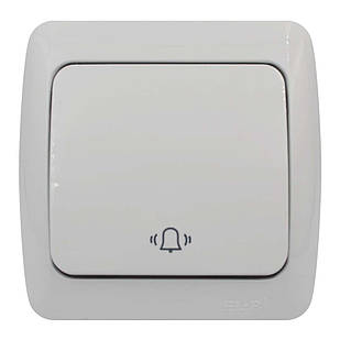 Вимикач ALSU білий кнопка