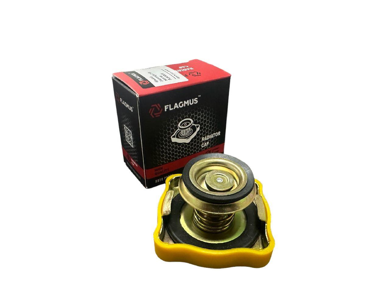 Кришка радіатора жовта в коробці ВАЗ 2101-07 FLAGMUS