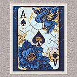 Алмазна мозаїка/вишивка Карта піка 40*50 см Орігамі OD 3450, фото 5