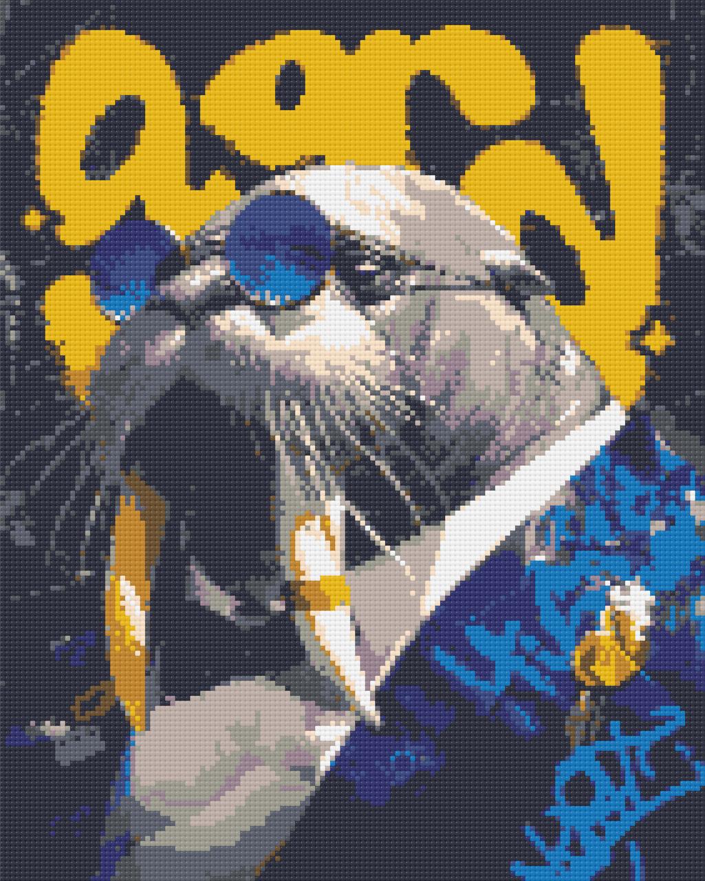 Алмазна мозаїка/вишивка Тварини. Морж 40*50 см Орігамі OD 3430, фото 1