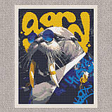 Алмазна мозаїка/вишивка Тварини. Морж 40*50 см Орігамі OD 3430, фото 5