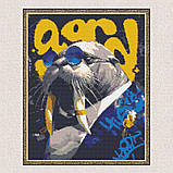 Алмазна мозаїка/вишивка Тварини. Морж 40*50 см Орігамі OD 3430, фото 4