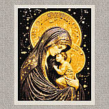 Алмазна мозаїка/вишивка Релігія. Пресвята Богородиця 40*50 см Орігамі OD 3433, фото 5