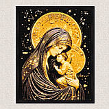 Алмазна мозаїка/вишивка Релігія. Пресвята Богородиця 40*50 см Орігамі OD 3433, фото 6