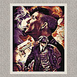 Алмазна мозаїка/вишивка Гострі картузи 40*50 см Орігамі OD 6000, фото 5