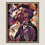 Алмазна мозаїка/вишивка Гострі картузи 40*50 см Орігамі OD 6000, фото 4