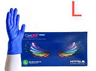 Рукавички нітрилові Care 365 L 50пар/кор(кобальт)