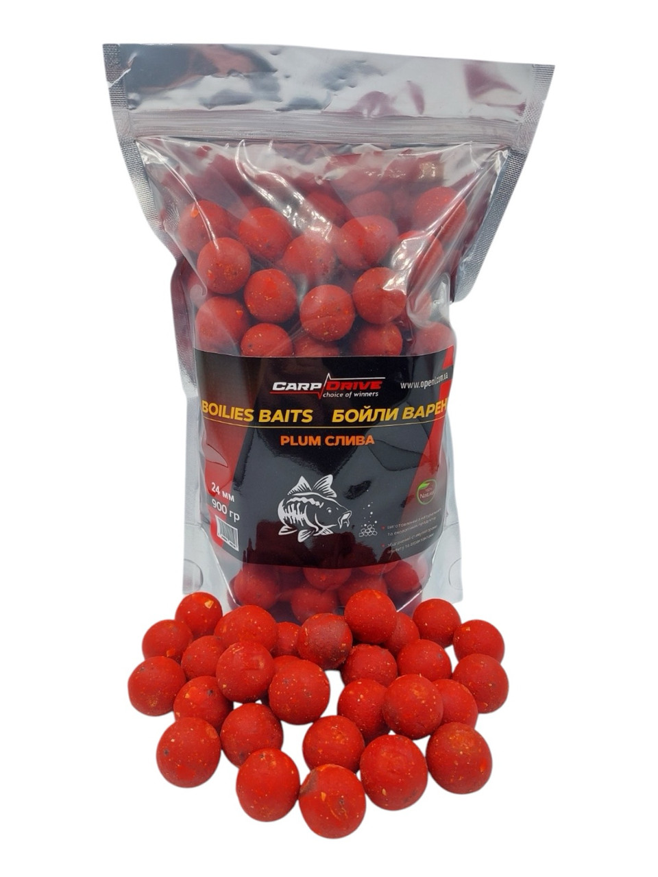 Бойли Варені Слива (Plum) 24 мм 500г Carp Dream
