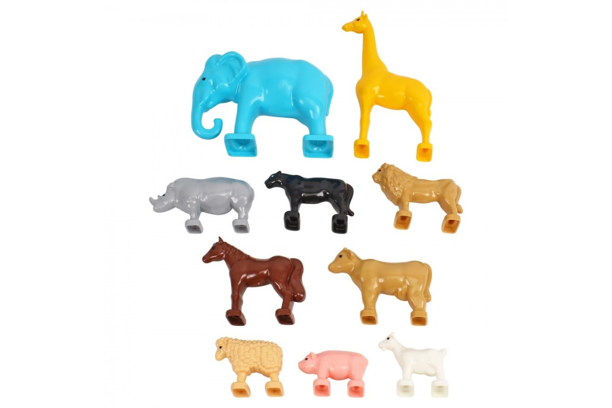 Іграшка «Фігурки тварин ТехноК», для розвитку уяви та навчання дітей тваринам (1102), фото 1