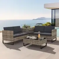 Меблі для вітальні Ostuni коричневі (натуральний) колір