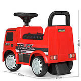 Каталка-толокар, дитяча вантажівка (червоний), фото 7