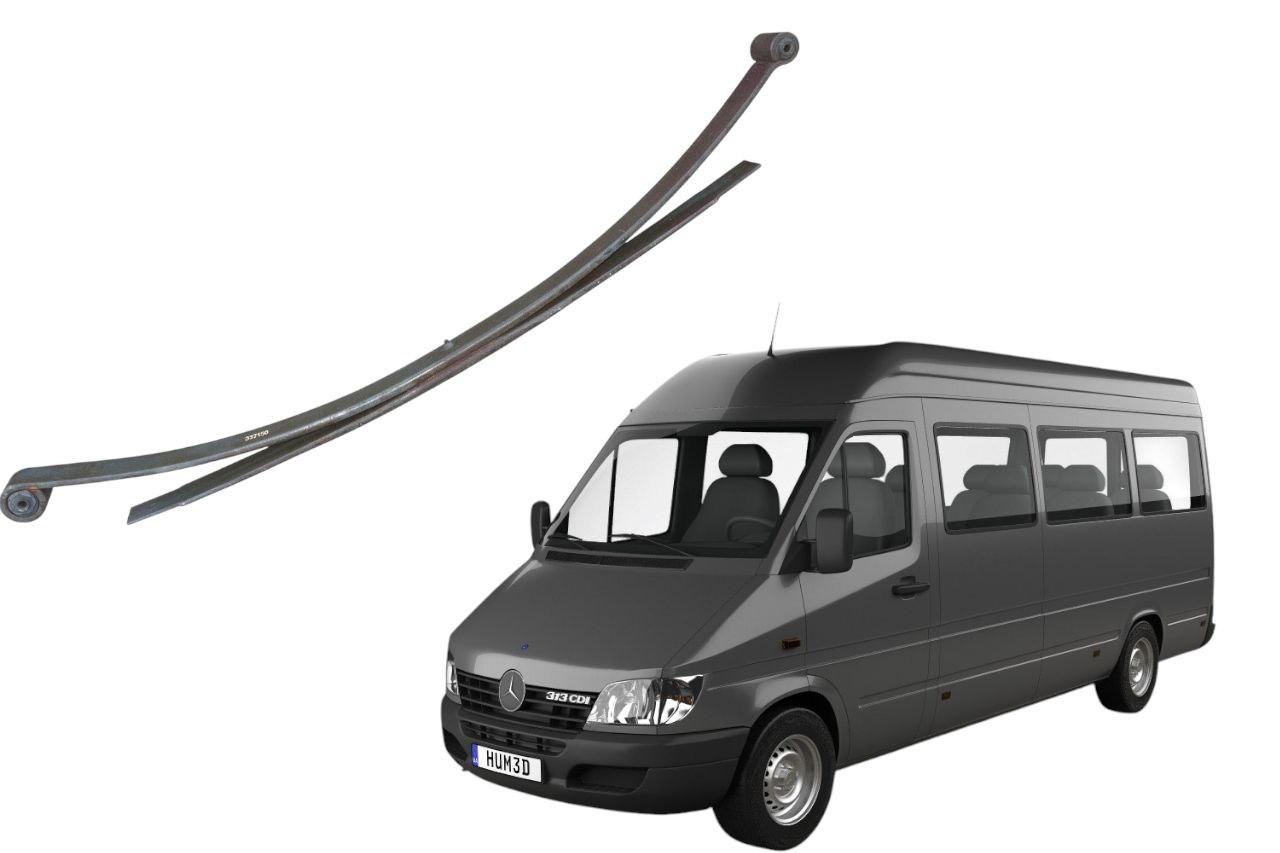 Ресори в зборі 2 листи 39mm Mercedes-Benz Sprinter 903 1995-2006 (GP337150)