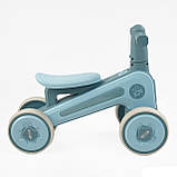 Дитячий біговел 1.5-3 роки JOY SL-10330 колеса 6" пластикова рама підсвітка українське озвучування Синій, фото 3
