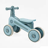 Дитячий біговел 1.5-3 роки JOY SL-10330 колеса 6" пластикова рама підсвітка українське озвучування Синій, фото 4