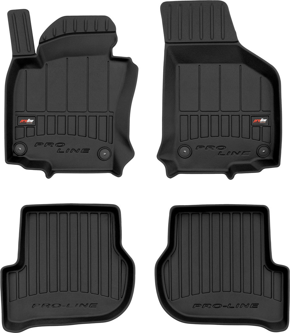Коври салону гумові VOLKSWAGEN Golf V 2003-2008, Jetta V 2005-2010 / 3D407008, фото 1