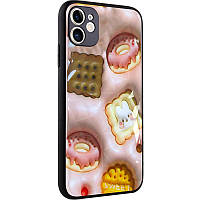 TPU+PC чохол Prisma Fluffie для Apple iPhone 12 (6.1") Sweet