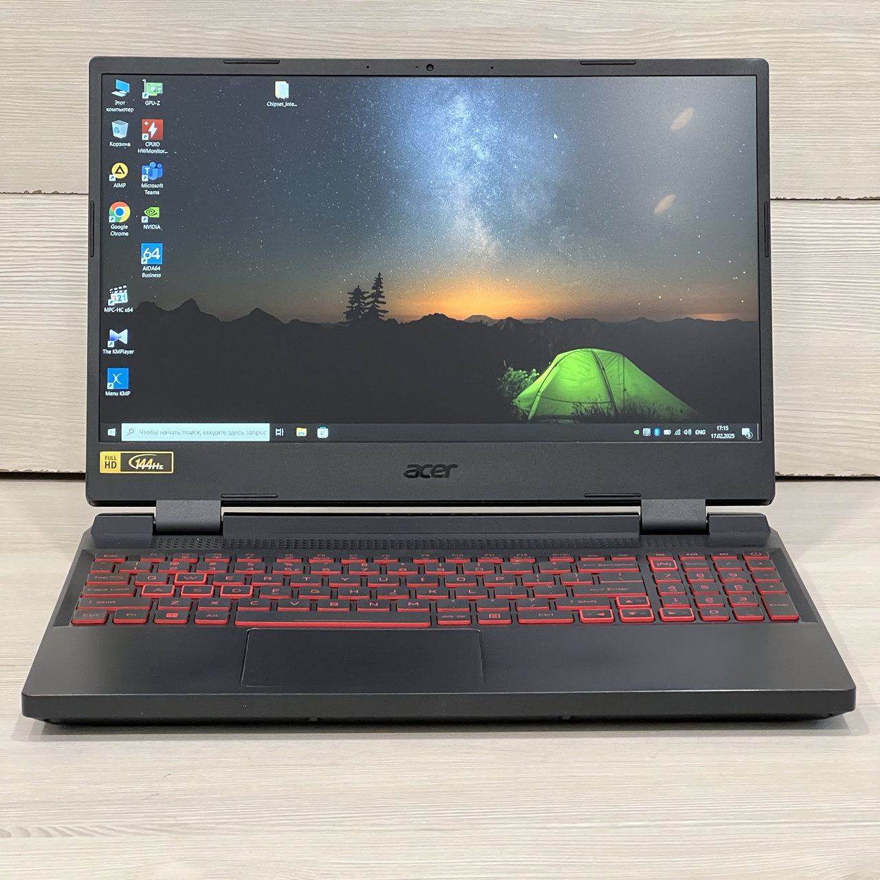 Ігровий ноутбук Acer Nitro 5 -  15.6 144Hz FHD | i5-12450H| RAM 16GB|SSD 1TB|RTX 3050 Ti 4GB