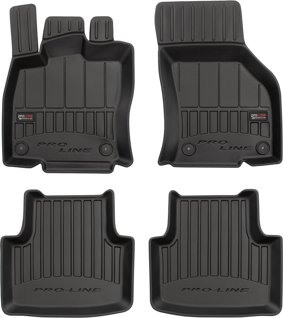 Коврики салону гумові VOLKSWAGEN Passat B8 2014-... / 3D407626