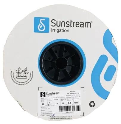 Крапельна стрічка емітерна Sunstream,1,6 л/год,2 л/год,6mil, крок 20 см, 500 м (Туреччина)