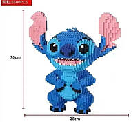 Конструктор дитячий в стилі лего Стіч 5300 деталей 30см висота, великий конструктор для дітей