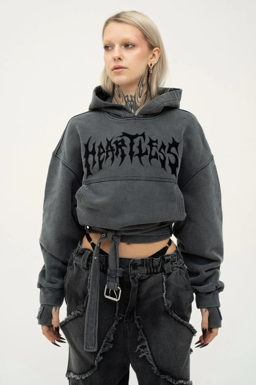 Варене худі з поясом "Хартлес", фото 1