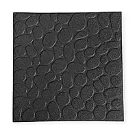 Гумова плитка Галька 500х500х10 мм - Чорний