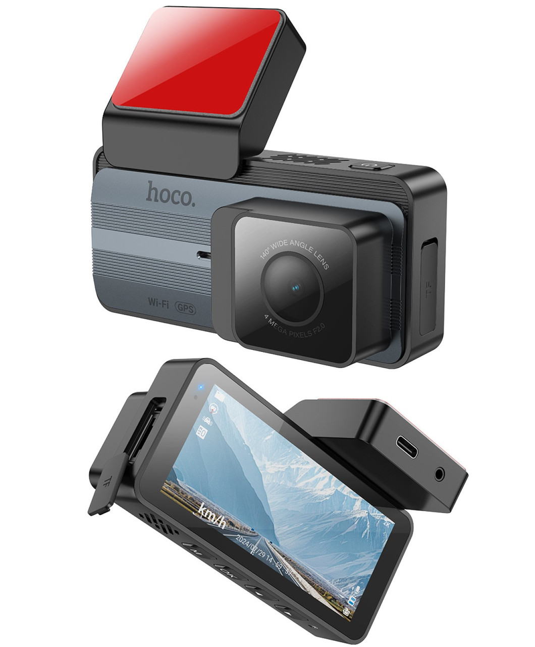Авто реєстратор Hoco DV11 IPS HD Driving Recorder