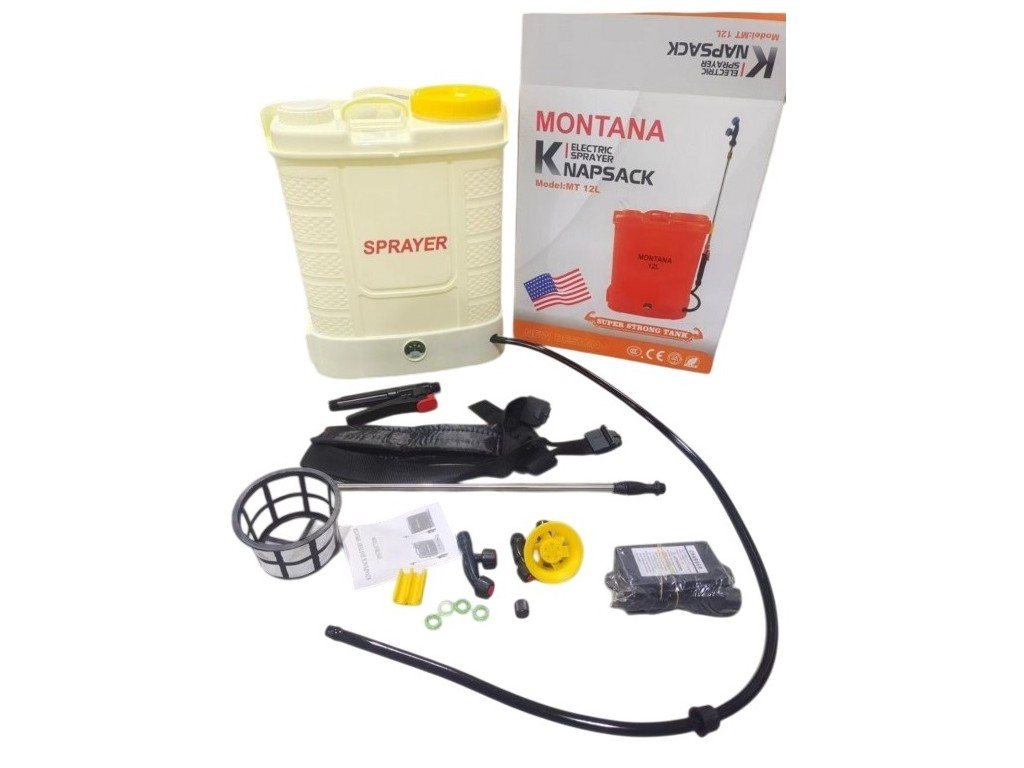 Обприскувач садовий акумуляторний ранцевий AT12 аксесуари
