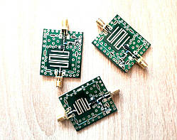 Модуль НВЧ підсилювача з фільтром GALI 5+ з роз'ємами