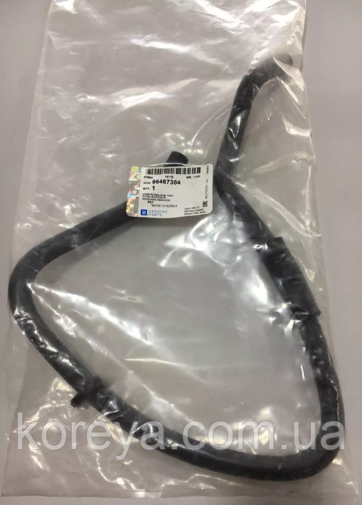 Шланг від радіатора до розширювального бачка Авео GM, фото 1