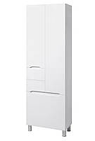 Пенал 60 см білий з кошиком