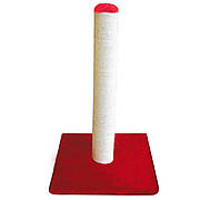 Дряпка Croci Berlin Red 40*40*62 см стовпчик на підставці для котів, колір червоний (C6020857)