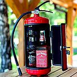 Вогнегасник бар Пункт Обігріву, червоний, подарунок військовому, подарунок до дня захисника України, фото 4