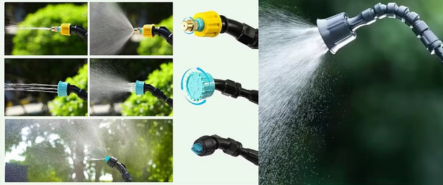 Ручной аккумуляторный опрыскиватель и сменные насадки