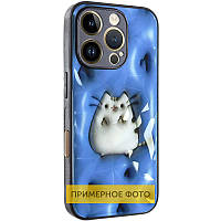 TPU+PC чохол Prisma Fluffie для Apple iPhone 16 (6.1") Pusheen