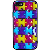 TPU+PC чохол Prisma Fluffie для Apple iPhone 7 / 8 / SE (2020) (4.7") Puzzle
